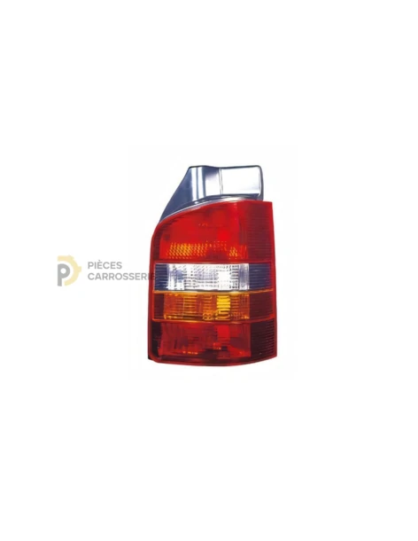 Feu arrière droit fumé-orange 2 ptes Volkswagen Transporter T5