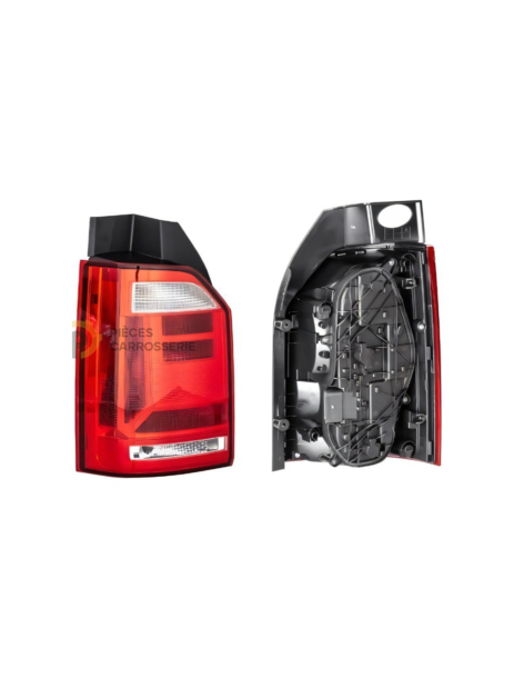 Feu arrière gauche Hella [Rouge - Blanc] pour Volkswagen T6