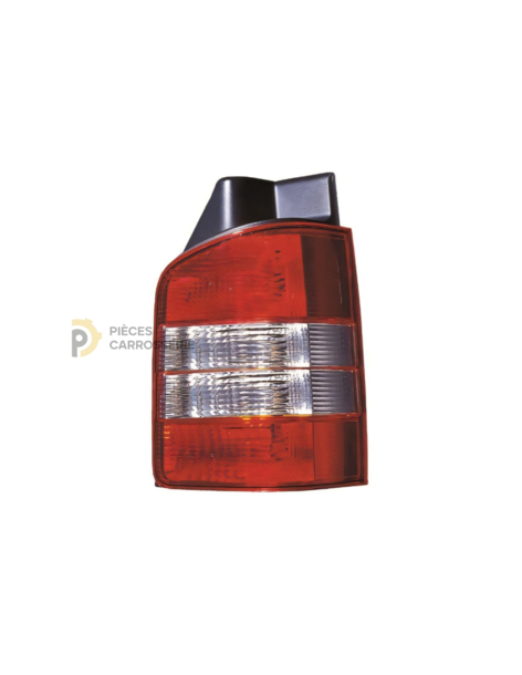 Feu arrière droit rouge-blanc 2 portes Volkswagen Transporter