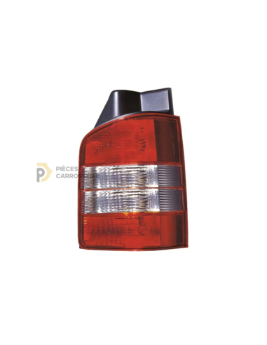 Feu arrière droit rouge-blanc 2 portes Volkswagen Transporter