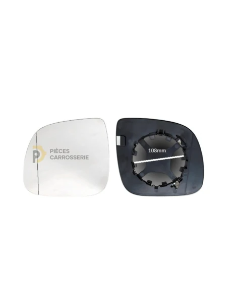 Glace rétroviseur gauche grand angle pour Volkswagen Transporter