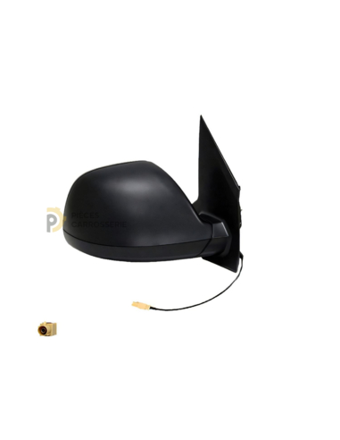 Rétroviseur droit manuel + antenne pour Volkswagen Transporter T6