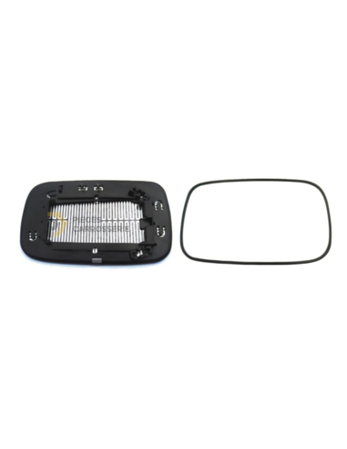 Glace rétroviseur droit chauffant VOLVO S40-V50 II à clipser