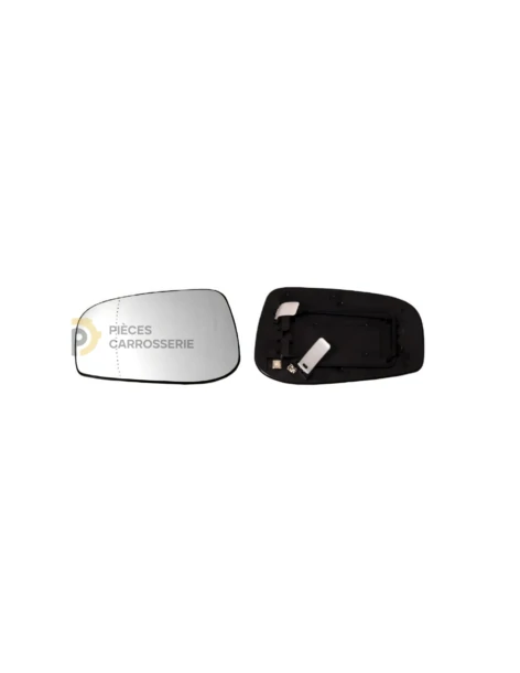 Glace support rétroviseur gauche chauffant VOLVO S80 grand angle