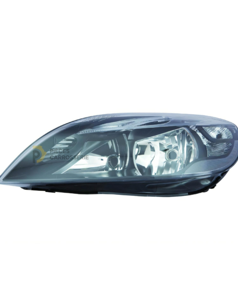 Phare gauche électrique noir H7 + H9 pour VOLVO V40 2012-2016