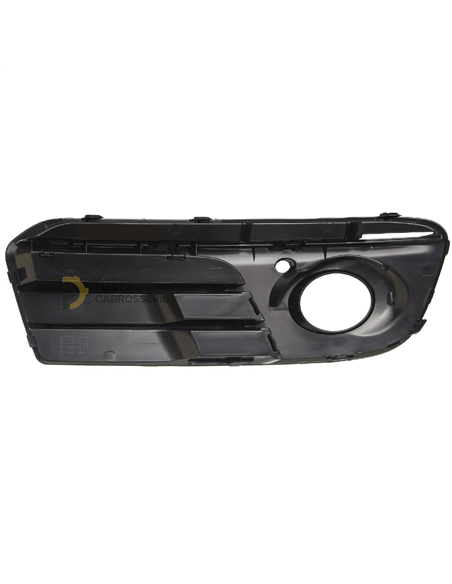 Calandre Audi Q5 8R inf. gauche noir brillant avec anti-brouillard