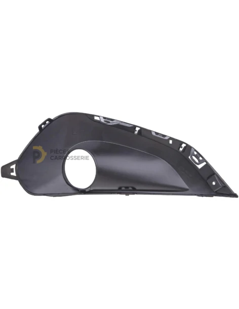 Calandre Peugeot 208 inf. gauche pour phare - Noire, 2015-2019 2