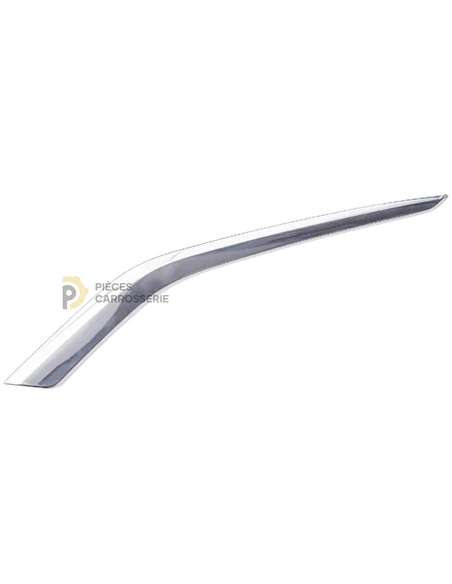 Enjoliveur gauche chrome pour calandre Peugeot 208 2015-2019