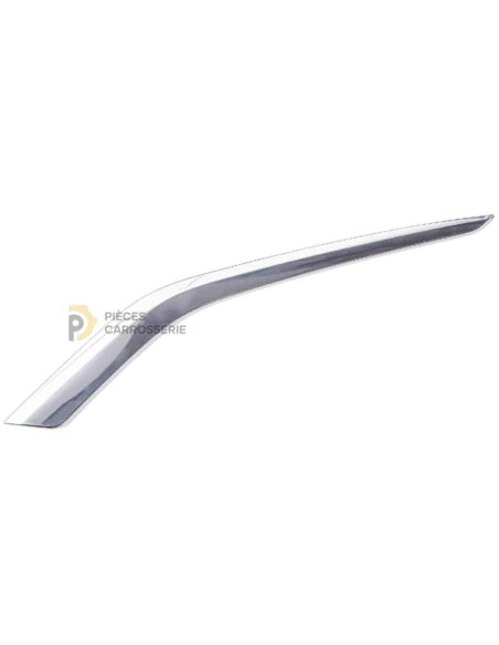 Enjoliveur gauche chrome pour calandre Peugeot 208 2015-2019