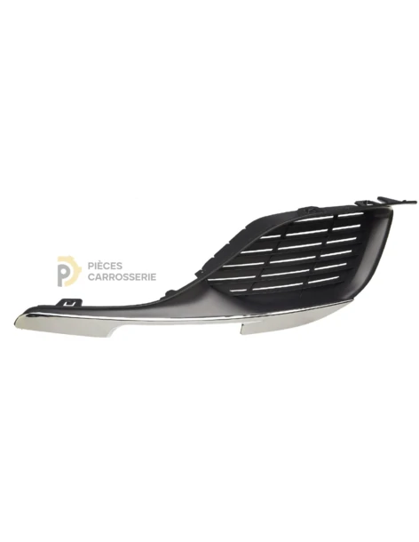 Calandre inferieur gauche Peugeot 308 II avec moulure chromée