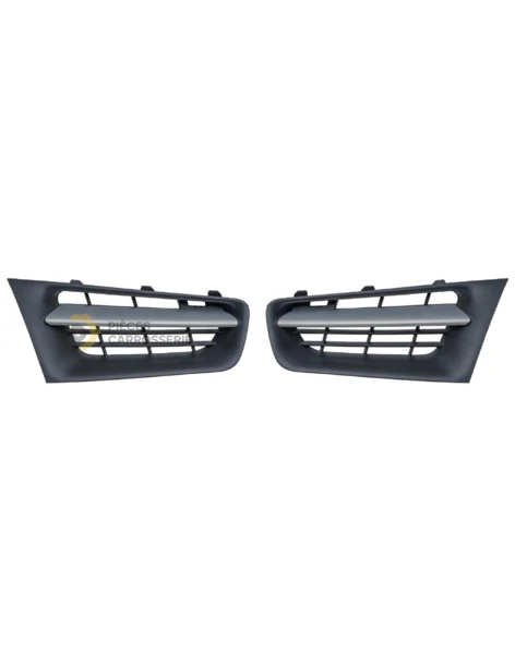 Calandre Renault MEGANE II chromée, compatible phase 2 2006-2009