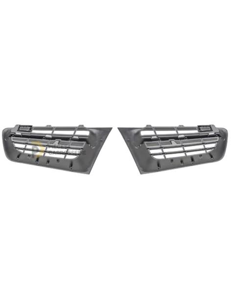 Calandre Renault MEGANE II chromée, compatible phase 2 2006-2009 2