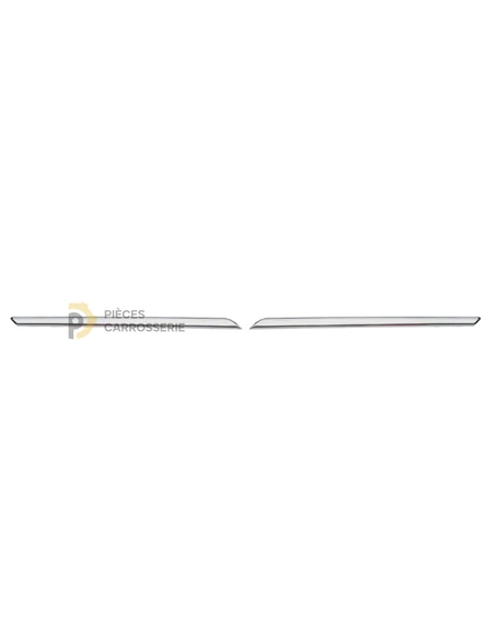 Jeux de moulures Calandre Renault MEGANE III chromées 2014-2015