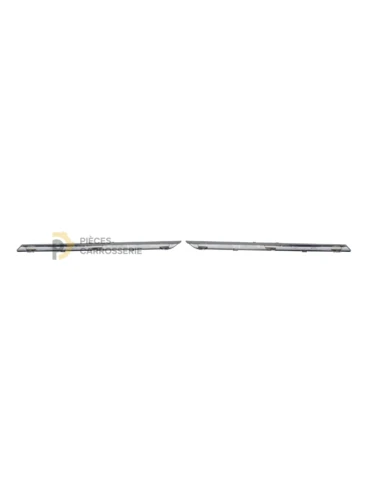 Jeux de moulures Calandre Renault MEGANE III chromées 2014-2015
