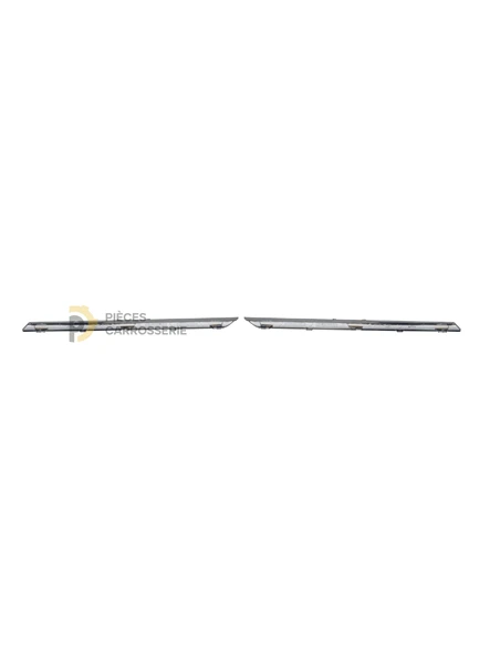 Jeux de moulures Calandre Renault MEGANE III chromées 2014-2015