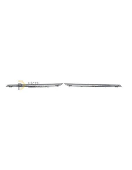 Jeux de moulures Calandre Renault MEGANE III chromées 2014-2015