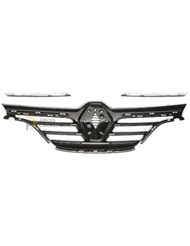Calandre Renault MEGANE IV noire brillante avec enjoliveurs chrome