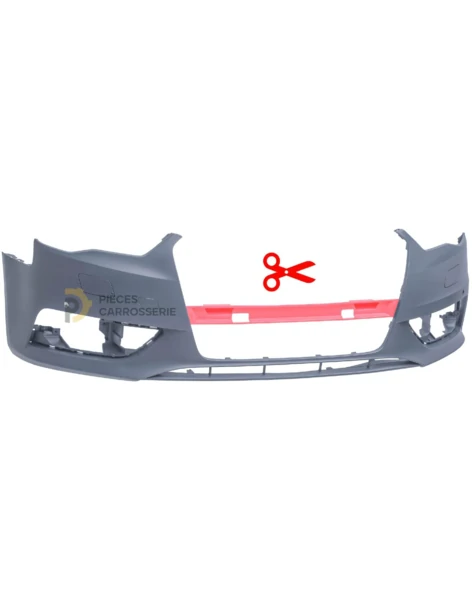 Pare-choc avant Audi A3 8V apprêté - Compatible 2012-2016 2