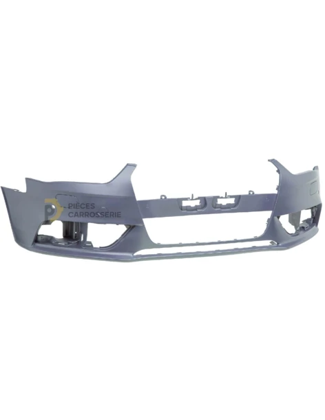 Pare-choc avant Audi A4 8K apprêté, compatible B8 phase 2
