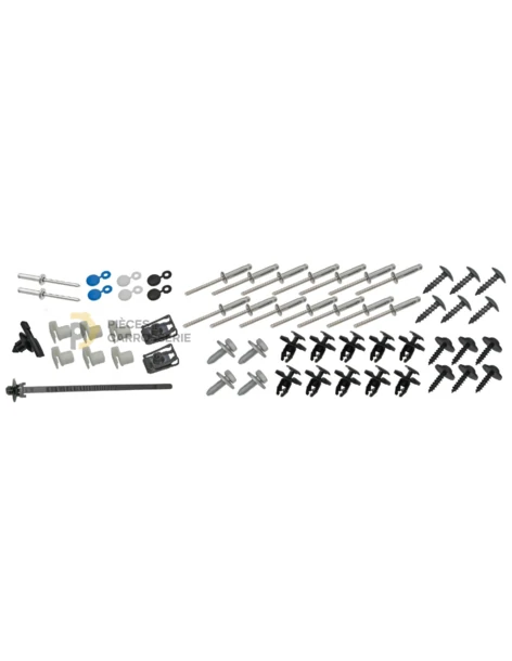 Jeux de fixations pour pare-choc avant Citroen Berlingo B9