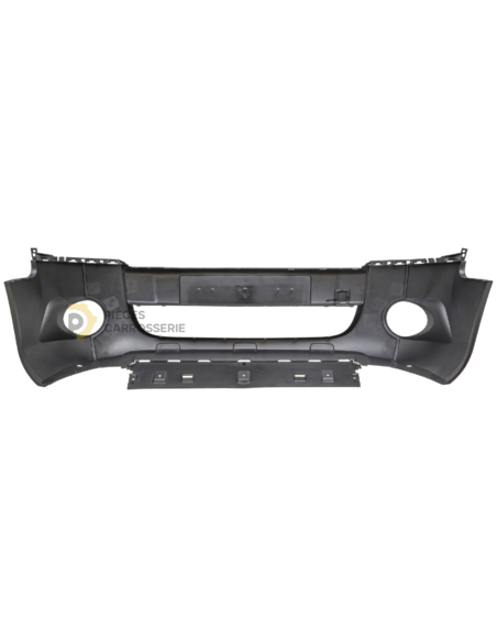 Pare-choc avant Citroen BERLINGO B9, noir, compatible Peugeot
