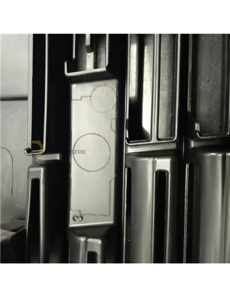 Pare-choc avant Citroen Berlingo VAN ER/EC noir sans apprêt