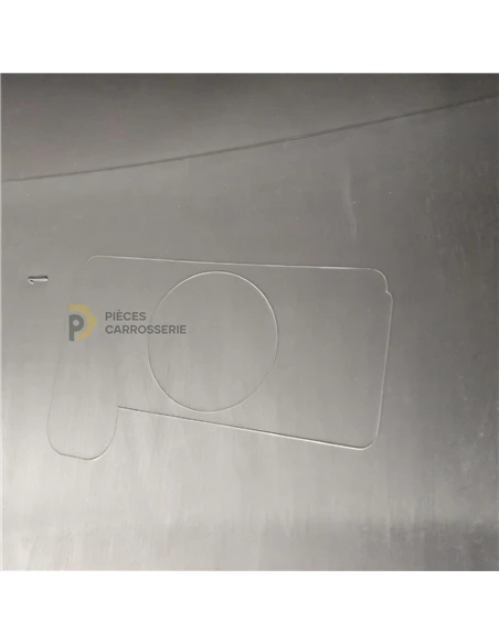 Pare-choc avant Citroen Berlingo VAN ER/EC noir sans apprêt