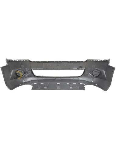 Pare-choc avant Citroen BERLINGO B9 noir, sans antibrouillards