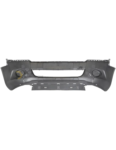 Pare-choc avant Citroen BERLINGO B9 noir, sans antibrouillards