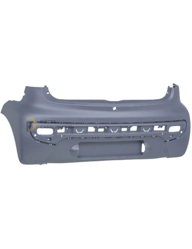 Pare-choc arrière Citroen C1 I PM/PN à peindre, nu sans bandeau