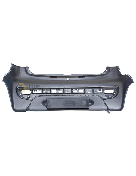 Pare-choc arrière Citroen C1 I PM/PN à peindre, nu sans bandeau