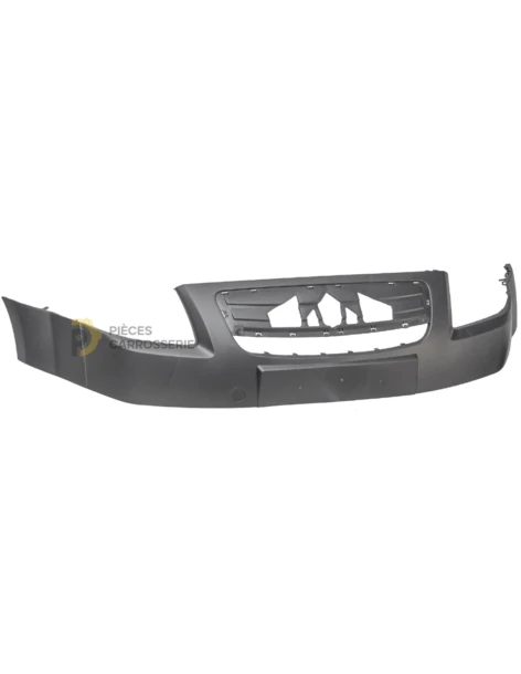 Pare-choc avant Citroen C2 JM noir, compatible VTS 2003-2010