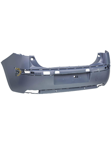 Pare-choc arrière Citroen C4 I 5 portes à peindre - Compatible 2004-2010