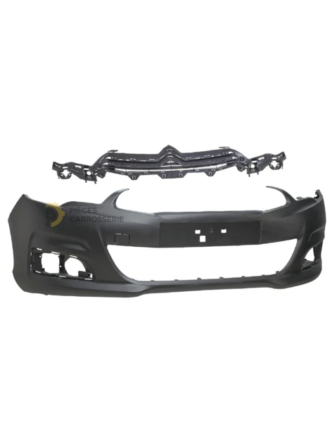 Pare-choc avant Citroen C4 II B7 à peindre, compatible 2010-2018