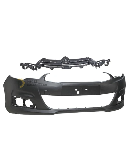 Pare-choc avant Citroen C4 II B7 à peindre, compatible 2010-2018