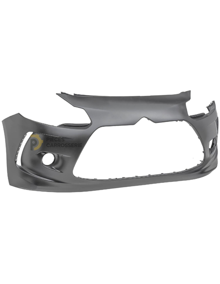 Pare-choc avant Citroen DS3 à apprêter - Compatibilité phase 1&2