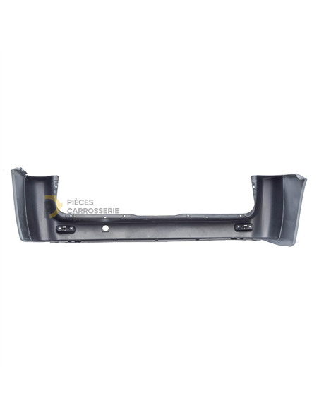 Pare-choc arrière Citroen JUMPY II court - Noir, sans capteurs