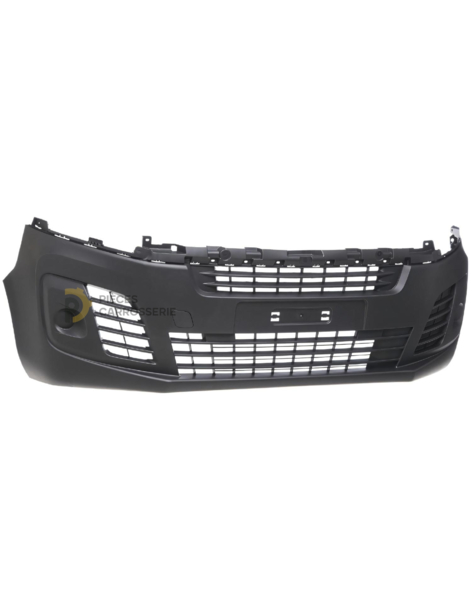Pare-choc avant Citroen JUMPY V noir - Compatible III depuis 2016