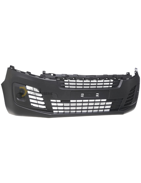 Pare-choc avant Citroen JUMPY V noir - Compatible III depuis 2016