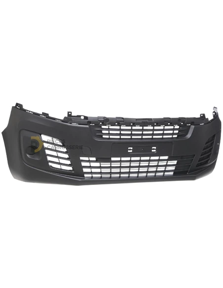 Pare-choc avant Citroen JUMPY V noir - Compatible III depuis 2016