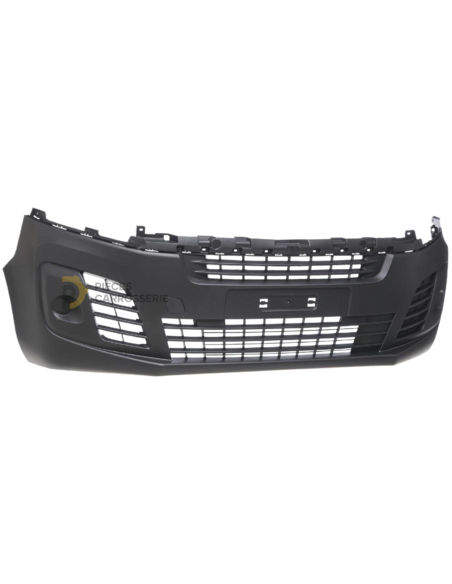 Pare-choc avant Citroen JUMPY V noir - Compatible III depuis 2016
