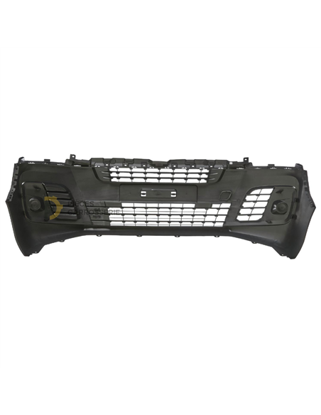 Pare-choc avant Citroen JUMPY V noir - Compatible III depuis 2016