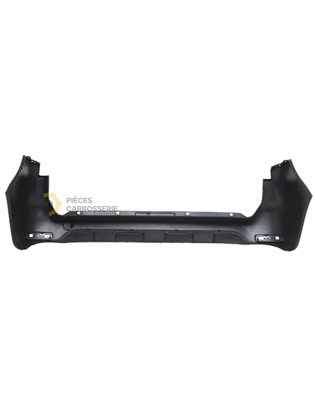 Pare-choc arrière Dacia DOKKER KE noir, à peindre, 2012-2016