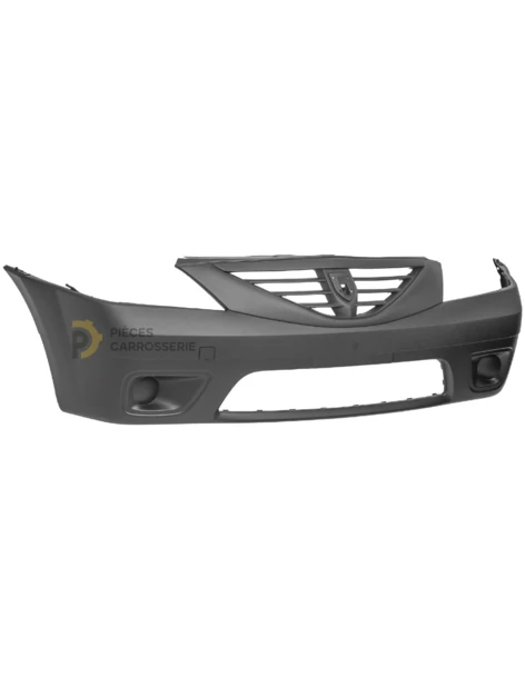 Pare-choc avant Dacia LOGAN MCV LS noir, prêt à peindre