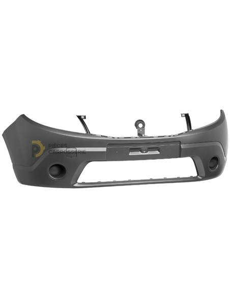 Pare-choc avant noir Dacia SANDERO I - Prêt à peindre
