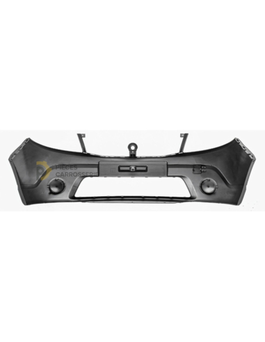Pare-choc avant noir Dacia SANDERO I - Prêt à peindre