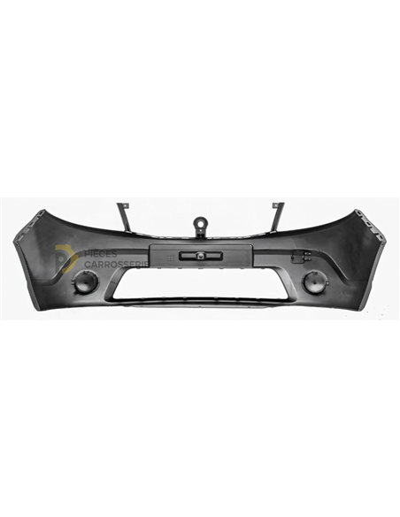 Pare-choc avant noir Dacia SANDERO I - Prêt à peindre