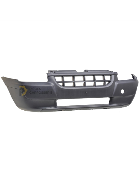 Pare-choc avant Fiat DOBLO noir - Compatible I phase 1 01-05