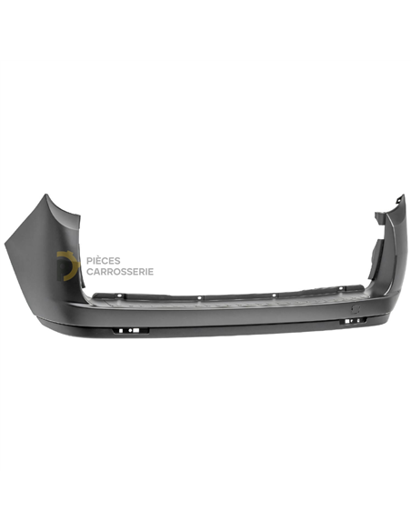 Pare-choc arrière Fiat DOBLO 263 2 portes noir compatible 2010-2015