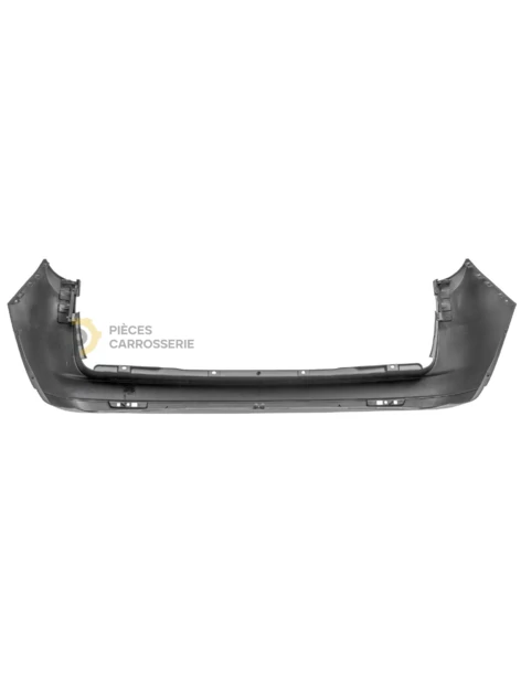 Pare-choc arrière Fiat DOBLO 263 2 portes noir compatible 2010-2015 2